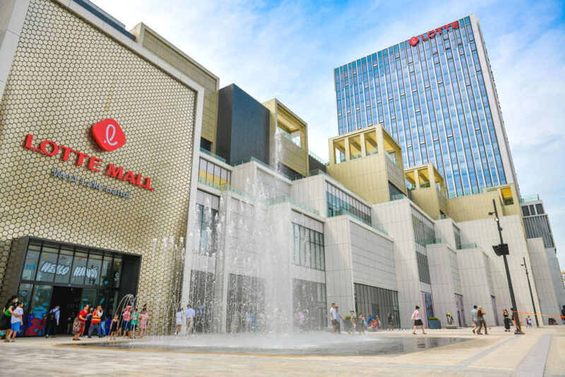 Avled Màn hình LED Lotte Mall Tây Hồ